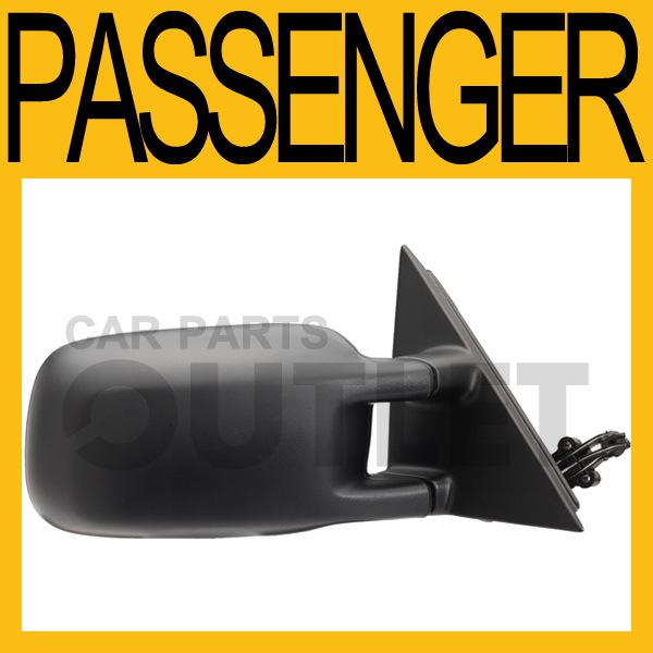 90-97 vw passat manual remote corner mount right mirror