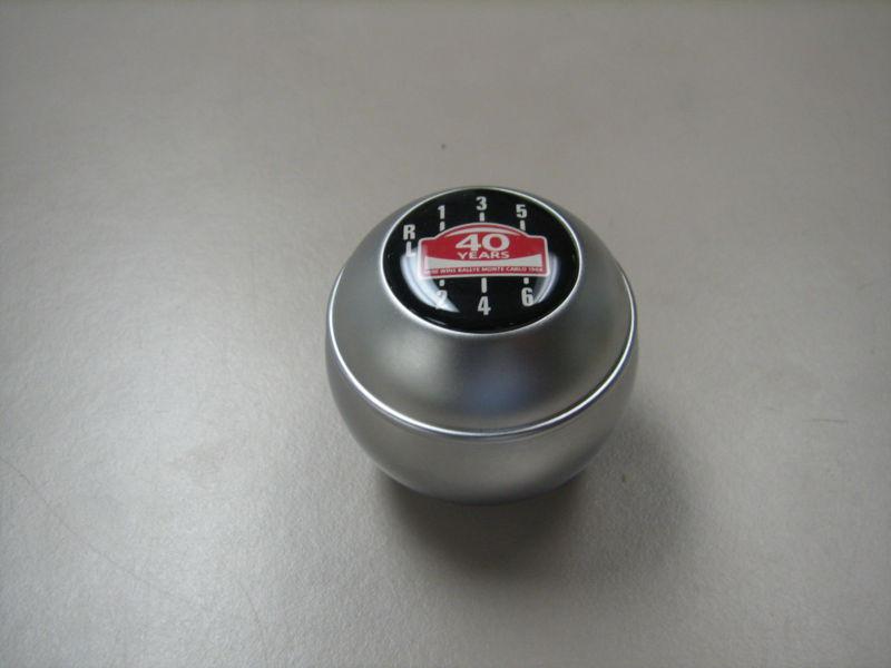 Mini cooper s r53 monte carlo mc40 shift knob oem