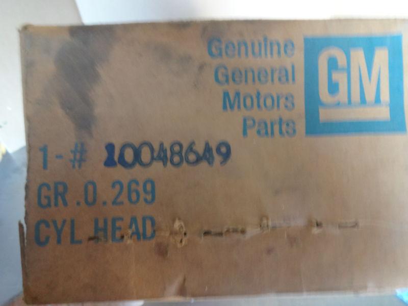 10048649 bare cylinder head casting, 1993-1998 gm  3.1l, v6