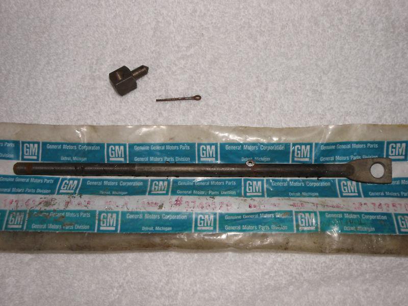 Nos gm#3743570 **oem 1957 chevy pass ****clutch fork push rod **group# 0.787
