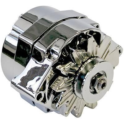 Proform alternator 80 amps chrome plated 12v gm 10si case 66445-8n