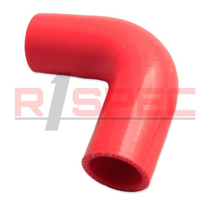 Universal red 1.5'' 3 ply 90 degree silicone hose coupler 38mm turbo intercooler