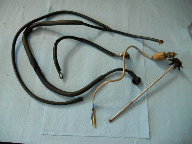 1965 honda cb160 miscellaneous electrical/rubber hose lot  ahrma