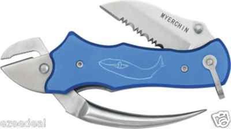 Myerchin knife sailors tool  p300bl bail - marlin spike