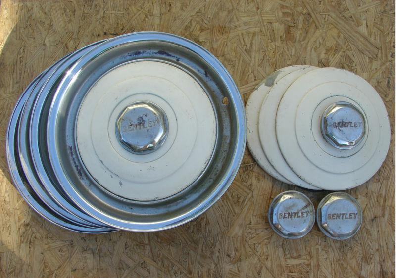   4 hub caps  for 1948-49 bentley r type complete set of 4