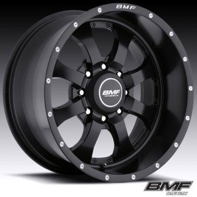 20" bmf novakane stealth black with 35x12.50x20 toyo open country mt wheels rims