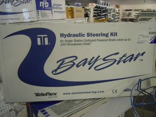 New  baystar hydraulic steering system 4 outboard motor