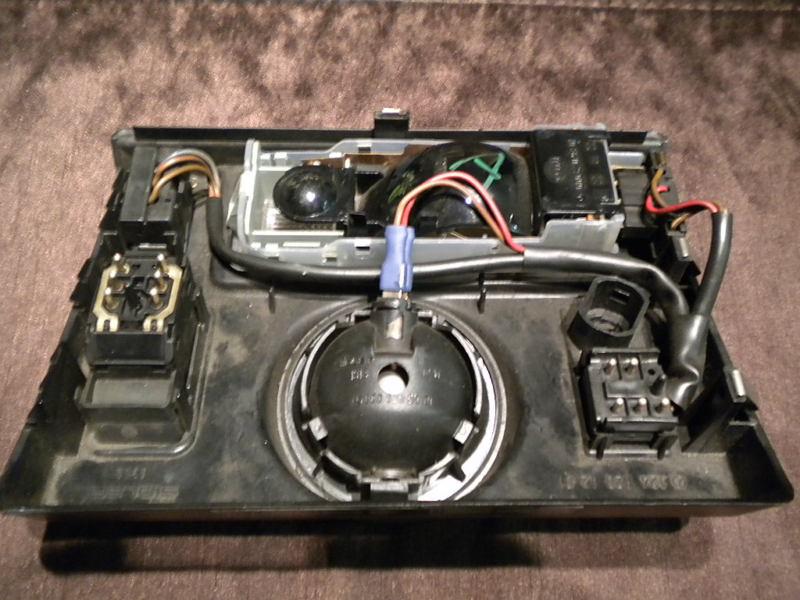 Mercedes w124 300E 300D German Taxi roof console with map lights HARD TO FIND ! , US $65.00, image 3