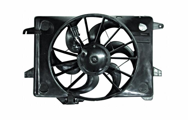 Ac condenser radiator cooling fan lincoln marquis crown victoria 1998 1999 2000