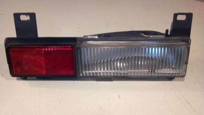 C4 chevy corvette side marker corner lamp light rear passenger side rh
