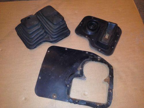 Jeep yj 87-95 wrangler transmission tunnel cover & boot set 5 speed manual tcase