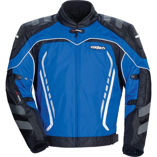 Blue/black xl cortech gx sport 3 textile jacket