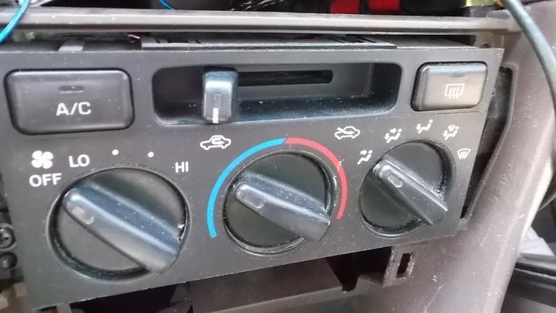 97 98 99 00 01 toyota camry ac heater temperature climate control panel