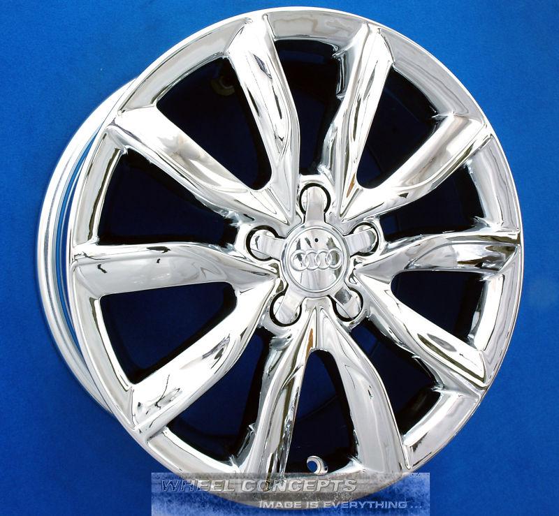 Audi a6 17 inch chrome wheel exchange 17" rims (a4 a6 s4 s6 a8) 58892