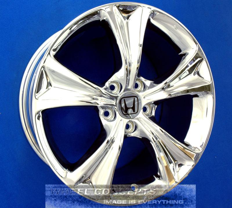 Honda accord coupe 18 inch chrome wheel exchange 18" rims