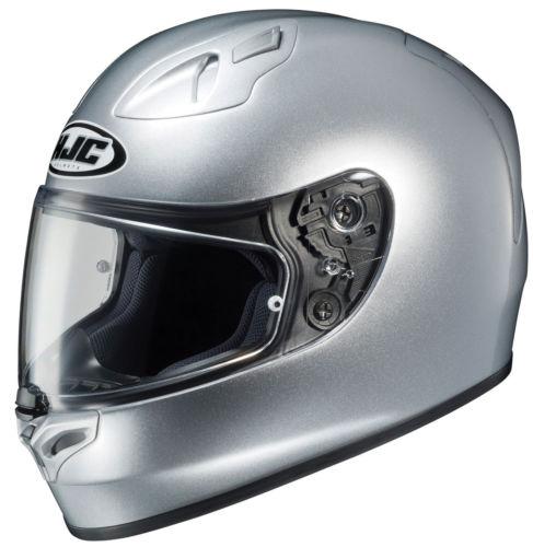 New hjc fg-17 full-face adult helmet, silver, 3xl/xxxl