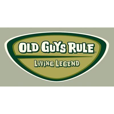 Old guys rule t-shirt cotton old guys rule/legend badge cactus men's large ea