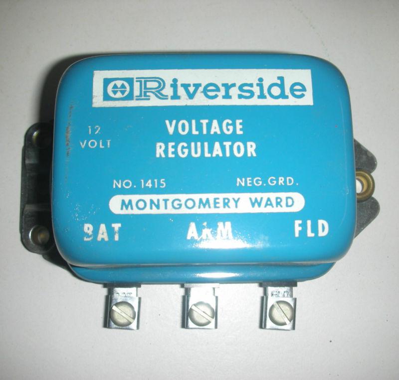 61-1415 wards riverside voltage regulator 1941-49 chevy pontiac buick nib