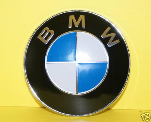 Bmw badge! front hood emblem! e36 e46 e39 e38 e53 new 1975-2006