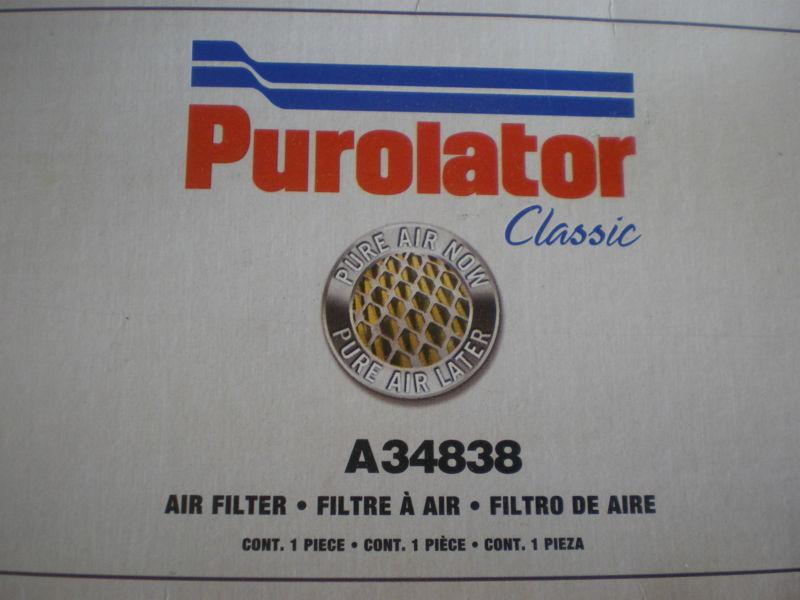 Purolator air filter