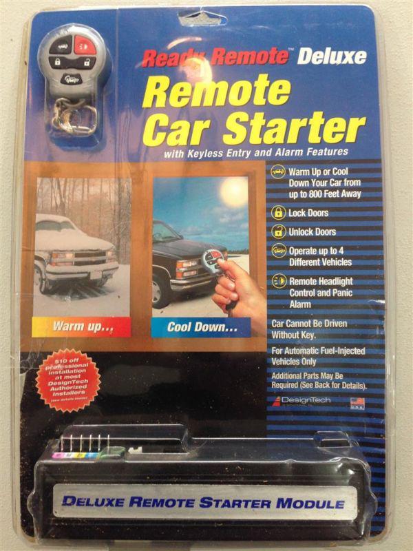 Ready remote deluxe car starter  by design tech model 26727 