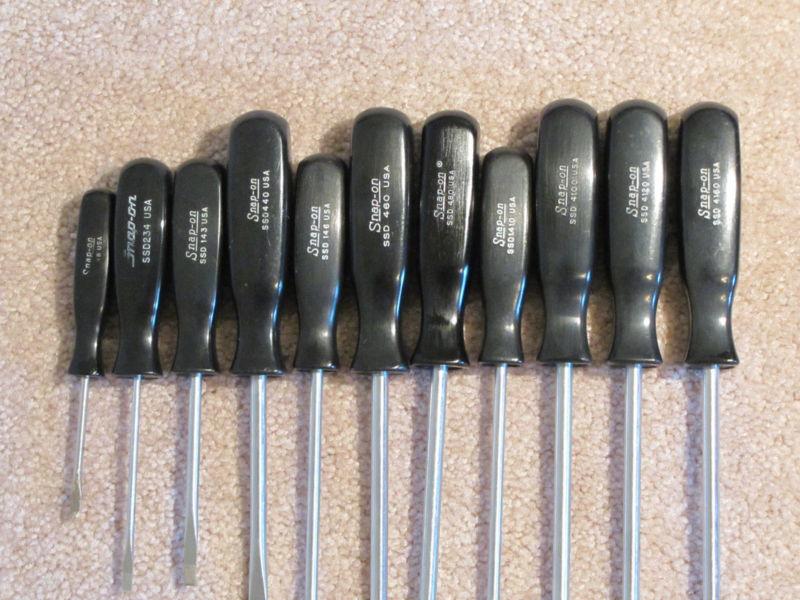 Find Snap On Tools, 20 pc.Vintage Black Screwdrivers in , Arkansas, US