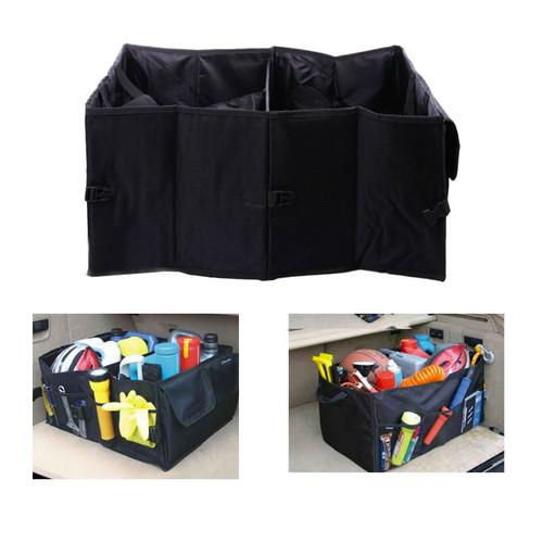  hot car trunk cargo organizer collapsible bag storage black folding popular