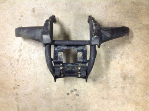 2009 yamaha grizzly 450 front bumper with winch mounting bracket