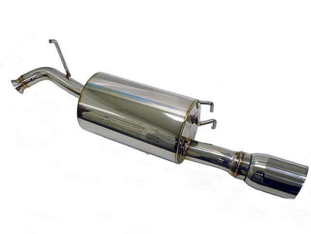 Obx 04-06 scion xb rear exhaust system stainless steel