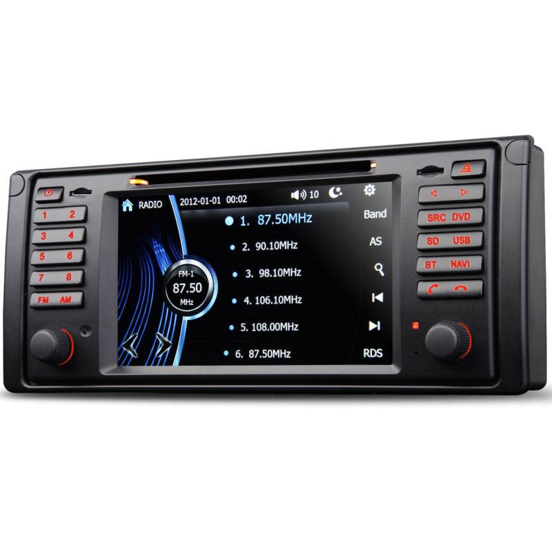 D5124fu bmw e39/e53 5 series car  dvd player stereo gps navigation ipod bt w