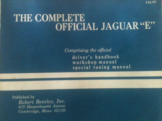 The complete official jaguar "e" service manual