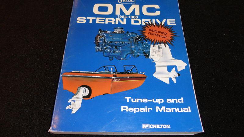 1994 omc 1964-86 stern drive - tuneup and repair manual #004-7 outboard boat 