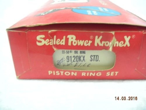 Engine piston ring set 9120kx std for ford linc merc 58-66, olds 57-59