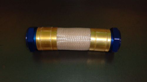 Bmrs racing lightweight braided line radiator hose 8-1/2&#034; as-32 thread nascar