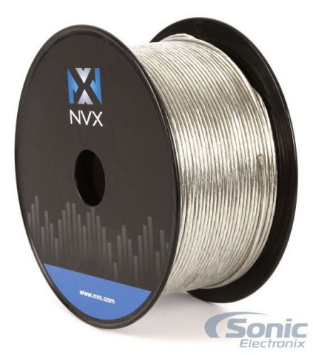 New! nvx xw18500cl 500 ft of 18 gauge clear remote wire/cable