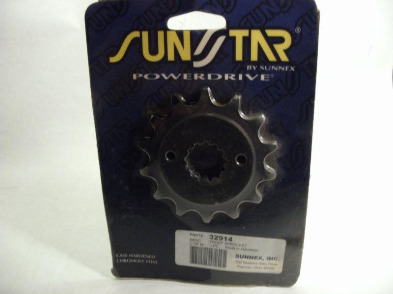 New sunstar front sprocket lt-z400 kfx400 dvx400 z400 lt-r450 14t 14 tooth