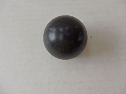Vintage round black daka ware shift ball knob