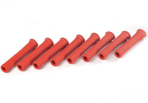 Design engineering dei spark plug boot protectors protect-a-boot 6&#034; red set of 8