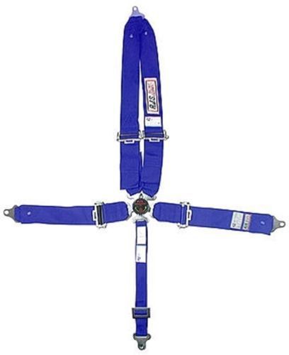 Rjs racing 30298-16-06-3 5pt cam lock safety harness seat belts blue sfi 2016