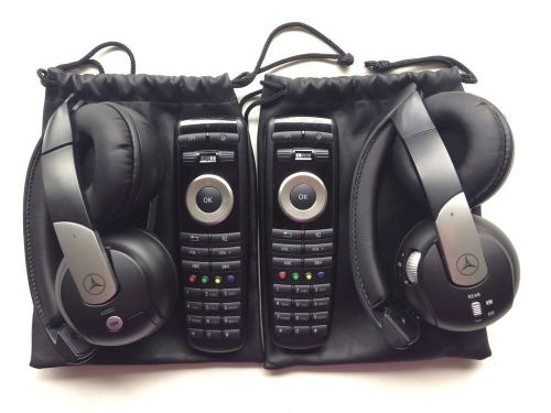 2009-2013 mercedes-benz ml gl class dvd wireless headphone-remote control set #3