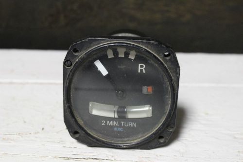 Electric gyro corp turn and slip indicator model 1234t100