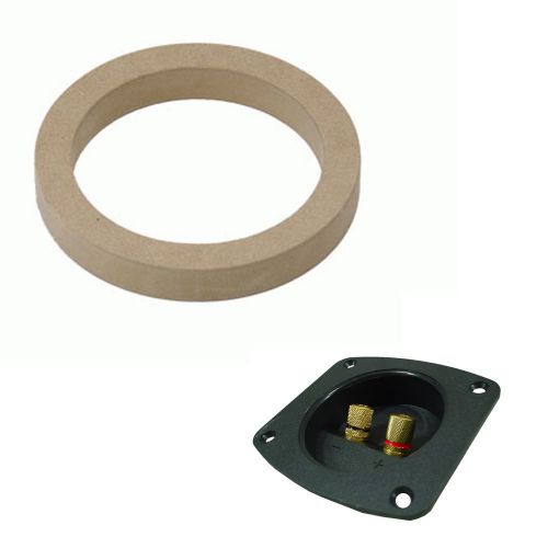 Install bay sr12 fishman one 12&#034; by 3/4in high quality mdf speaker rings
