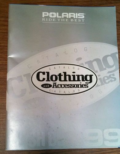 Nos 1999 polaris snowmobiles clothing accessories catalog brochure