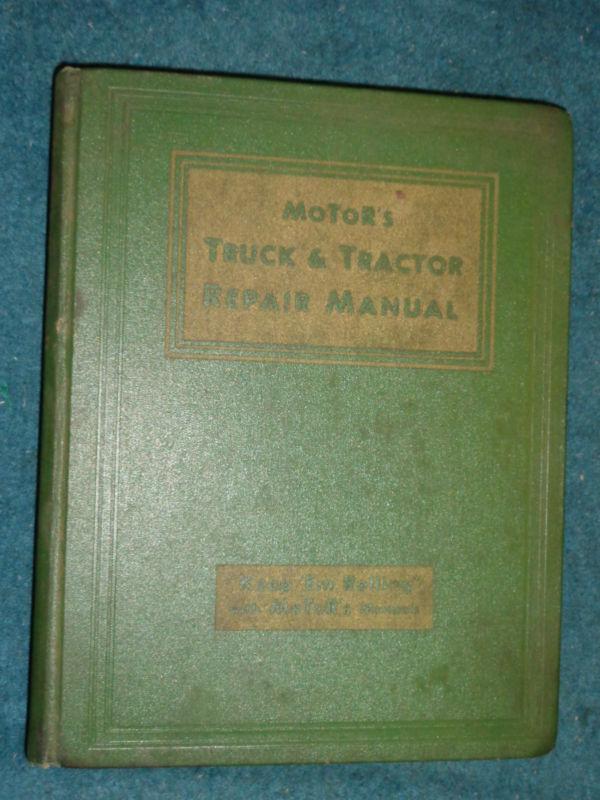 1937-1949 chevy ford ih dodge deere++ truck / tractor shop manual / 3rd edition