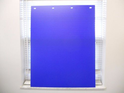 Blue 24&#034;x30&#034; poly mud flap set 3/16&#034;