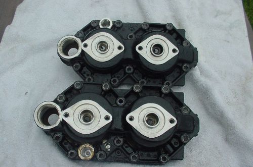 Evinrude bombardier v-4 cyl heads 90-75-115 fits 2001-2006 #5001560   #5001559