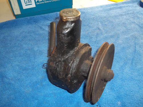 Early small block chevrolet power steering pump