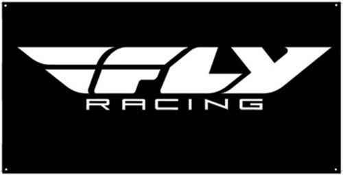 Motocross atv nhra dirt drag strip track side garage fly racing banner 3&#039; x 6&#039;