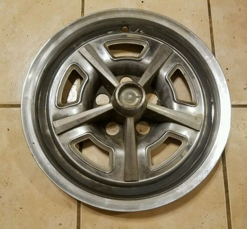 Vintage oem 1967-68 ford thunderbird shelby mustang 15&#034; mag hubcap wheel cover