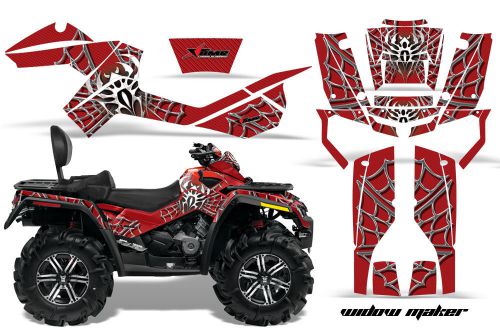 Can-am outlander max atv graphic kit 500/800 amr decal sticker part widow r